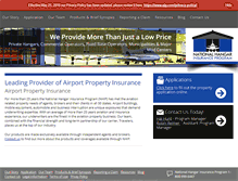Tablet Screenshot of nationalhangar.com